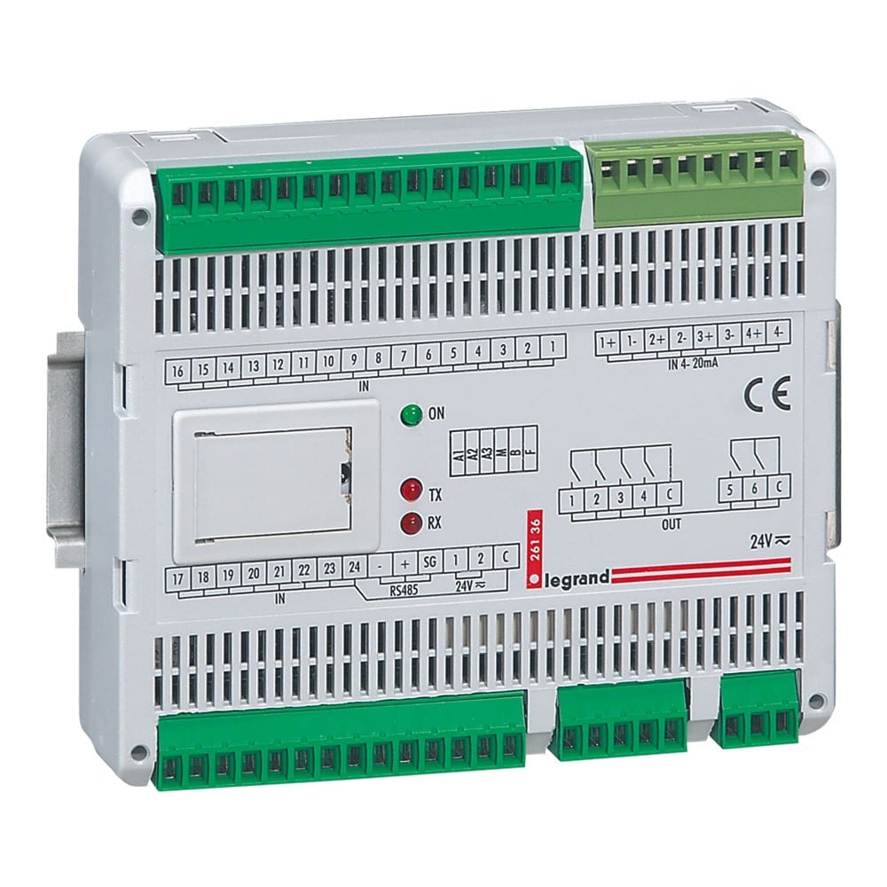 Legrand - Interface de signalisation de commande pour DPX et DNX/DX - 24 V~/= - 6 mod DIN