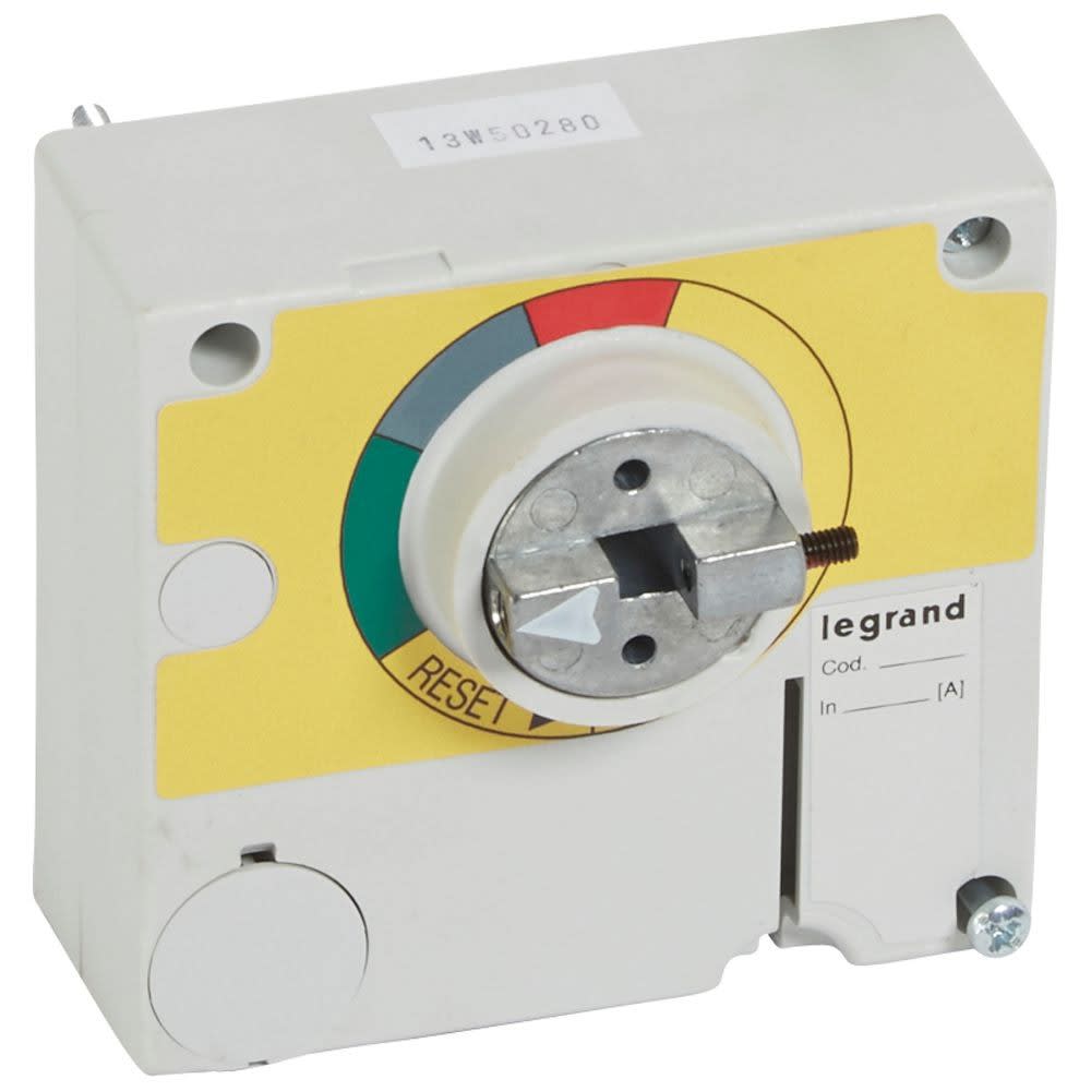 Legrand - Commande rotative d'urgence déportée sur porte IP55 pour DPX3630 - rouge/jaune