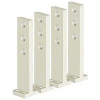 Legrand - Jeu de 8 prises arrière longues amont et aval pour DPX-IS1600 et DPX31600 4P