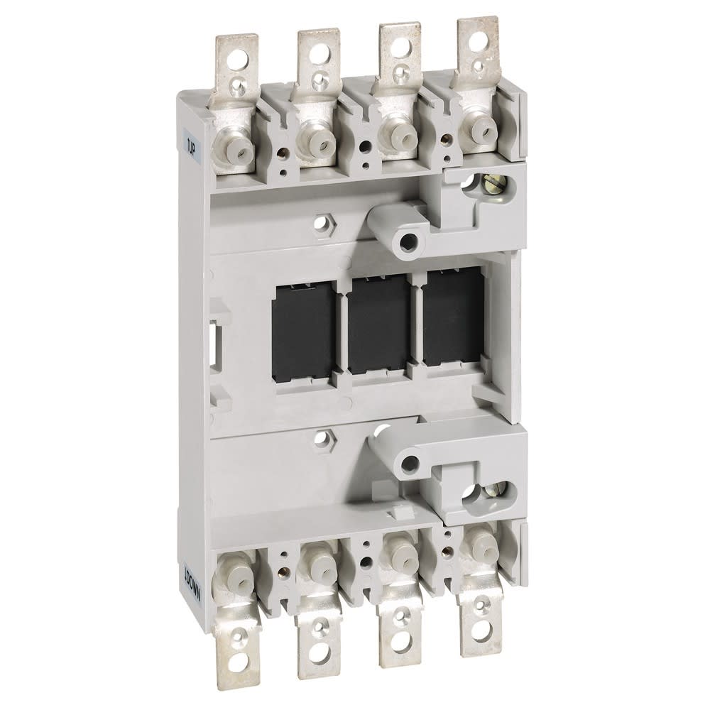Legrand - Base prises arrière méplat pour DPX250 4P seul rendu extractible par alvéoles