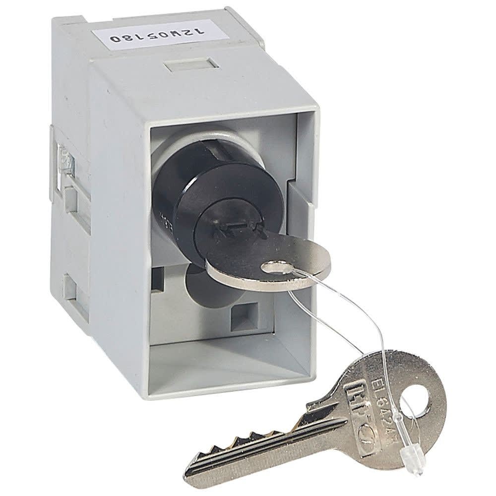 Legrand - Serrure verrou DPX3630/DPX250 motorisé/commande rotative débro - 1 clé plate