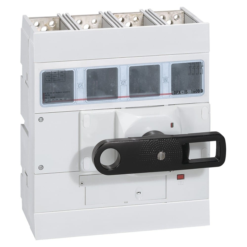 Legrand - Interrupteur-sectionneur DPX-IS1600 à déclenchement + cde frontale - 4P - 1600A