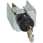 Legrand - Serrure de verrouillage à clé plate pour bloquer 1 DPX-IS1600 - position ouverte