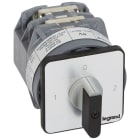 Legrand - Commutateur - inverseur avec arrêt 90°- PR 40 - 2P - 4 contacts - fixation vis