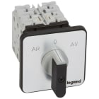 Legrand - Commutateur moteur 3P - inverseur 1 vitesse - PR 26 - 5 contacts - fixation vis