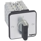 Legrand - Commutateur moteur 3P - démarreur 2 vitesses - PR 26 - PV-O-GV - fixation vis