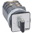 Legrand - Commutateur moteur 3P - démarreur 2 vitesses - PR 40 - 0-PV-GV - fixation vis