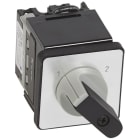 Legrand - Commutateur à cames inverseur sans arrêt PR12 1P fixation centrale Ø22 sur porte