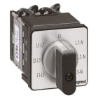 Legrand - Commutateur de mesure - voltmètre avec neutre - PR 12 - 6 contacts - fix Ø22