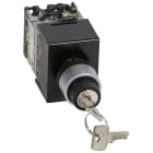 Legrand - Commutateur à cames - inverseur avec arrêt - tête de commande à clé - 3P