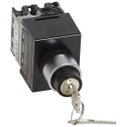 Legrand - Commutateur à cames 3 directions avec arrêt - tête de commande à clé - 1P