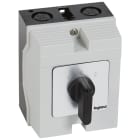 Legrand - Commutateur à cames inverseur - arrêt 45° PR12 -1P -2 contacts -boîtier 96x120mm