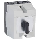 Legrand - Commutateur à cames inverseur - arrêt 45° PR12 -4P -8 contacts -boîtier 96x120mm