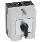 Legrand - Commutateur à cames inverseur - arrêt 45° PR17 -3P -6 contacts -boîtier 96x120mm