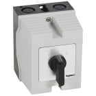 Legrand - Commutateur à cames inverseur - arrêt 45° PR17 -4P -8 contacts -boîtier 96x120mm