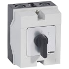 Legrand - Commutateur à cames inverseur - arrêt 45° PR21 -2P -4 contacts -boîtier 96x120mm