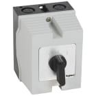 Legrand - Commutateur à cames inverseur - arrêt 45° PR21 -4P -8 contacts -boîtier 96x120mm