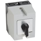 Legrand - Commutateur à cames inverseur - arrêt 45° PR26 -3P -6 contacts -boîtier 96x120mm