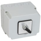 Legrand - Commutateur à cames inverseur - sans arrêt PR40 -4P 8contacts -boîtier 135x170mm