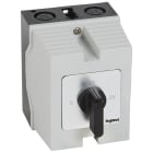 Legrand - Commutateur moteur triphasé - démarreur 2 vitesses - PR 12 - 0-PV-GV - boîtier