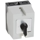 Legrand - Commutateur moteur triphasé - démarreur 1 vitesse - PR 21 - 8 contacts - boîtier