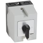 Legrand - Commutateur moteur triphasé - démarreur 1 vitesse - PR 26 - 8 contacts - boîtier