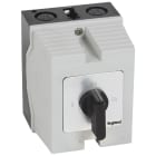 Legrand - Commutateur moteur triphasé - démarreur 2 vitesses - PR 26 - 0-PV-GV - boîtier