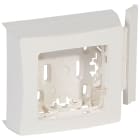 Legrand - Cadre Appareillage saillie 1 poste pour moulure DLPlus épaisseur 12,5mm - blanc