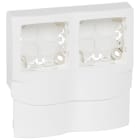 Legrand - Cadre Appareillage saillie 2 postes pour moulures DLPlus épaisseur 16mm - blanc