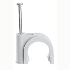 Legrand - Attache Fixfor grise RAL7035 pour câble rond Ø17mm