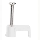 Legrand - Attache Fixfor blanche pour câble méplat 2x1mm²