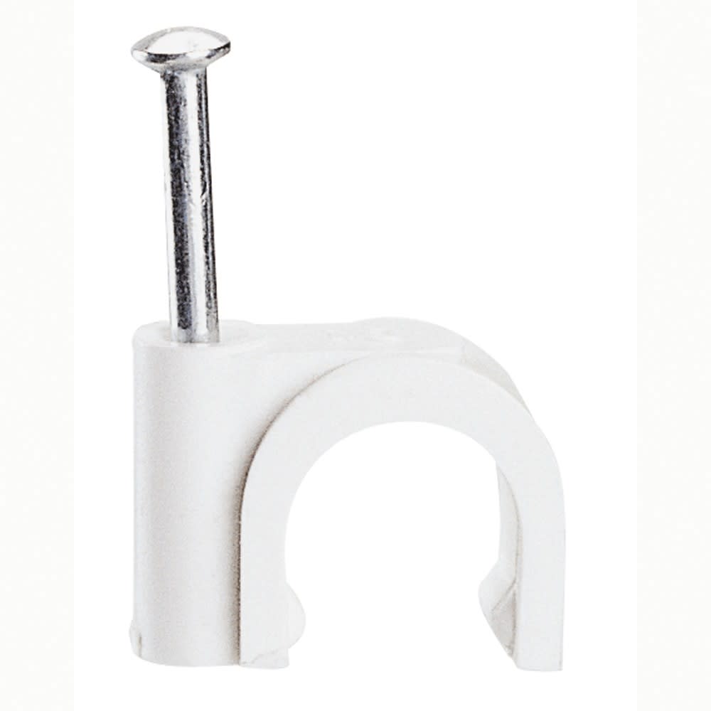 Legrand - Attache Fixfor blanche pour câble rond Ø5mm