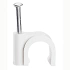 Legrand - Attache Fixfor blanche pour câble rond Ø10mm