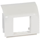 Legrand - Support Mosaic 2 modules pour pose sur plinthe DLP 140x35mm - blanc