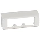 Legrand - Support Mosaic 6 modules pour pose sur plinthe DLP 140x35mm - blanc