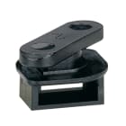 Legrand - Embase noire protégée ultraviolets pour chemin de câbles