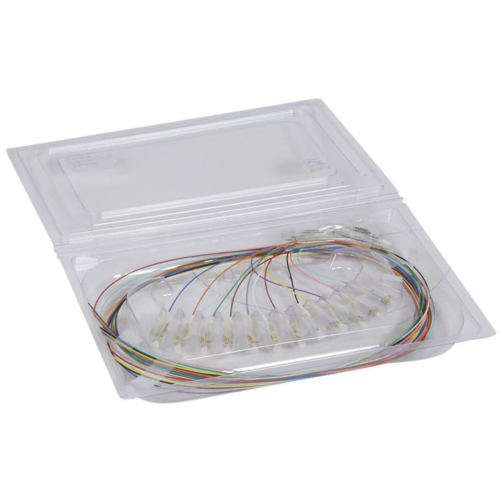 Legrand - Kit de 12 pigtails OM3 LCS² - connecteur LC-PC multimodes 50/125µm