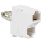 Legrand - Doubleur saillie de RJ45 à 2 sorties téléphone