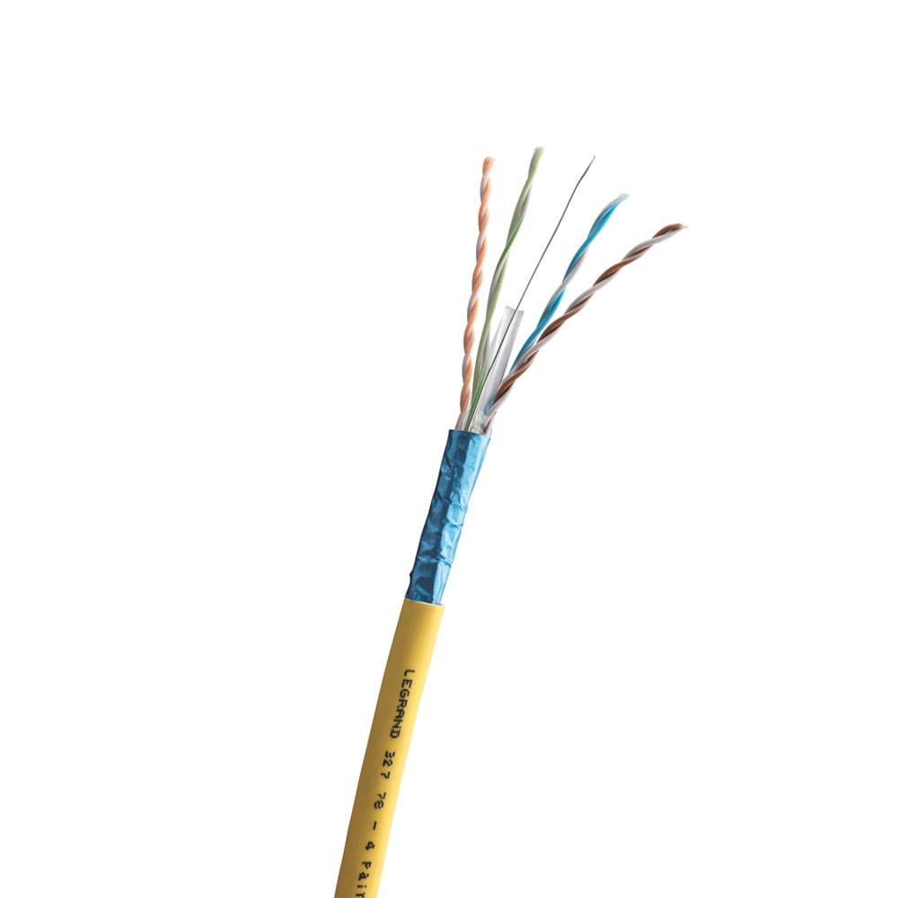 Legrand - Câble pour réseaux locaux LCS3 catégorie 6A F/UTP 4 paires torsadées - 500m