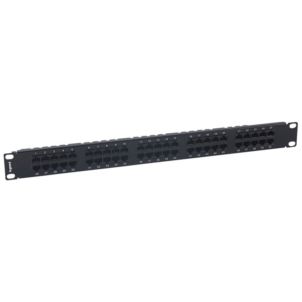 Legrand - Panneau de brassage 50 ports RJ45 110 connect