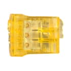 Legrand - Borne connexion sans vis Nylbloc auto pour 3 fils - 24A - 450V~ - orange