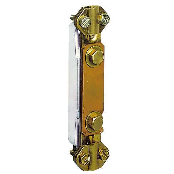 Legrand - Barrette à cosses Basse avec platine plastique 95x20mm longueur 125mm