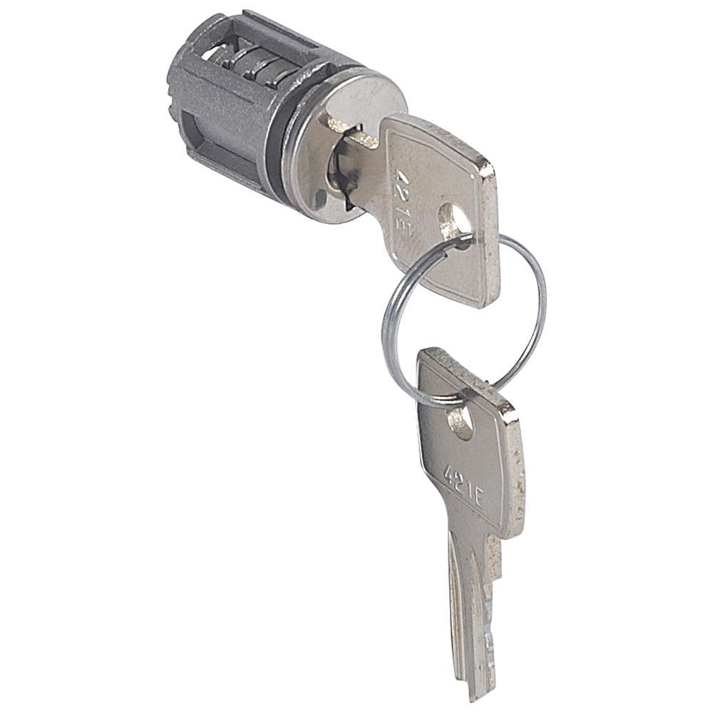 Legrand - Barillet à clé pour poignée 034771 et 034772 pour armoire Altis - pour clé n°421