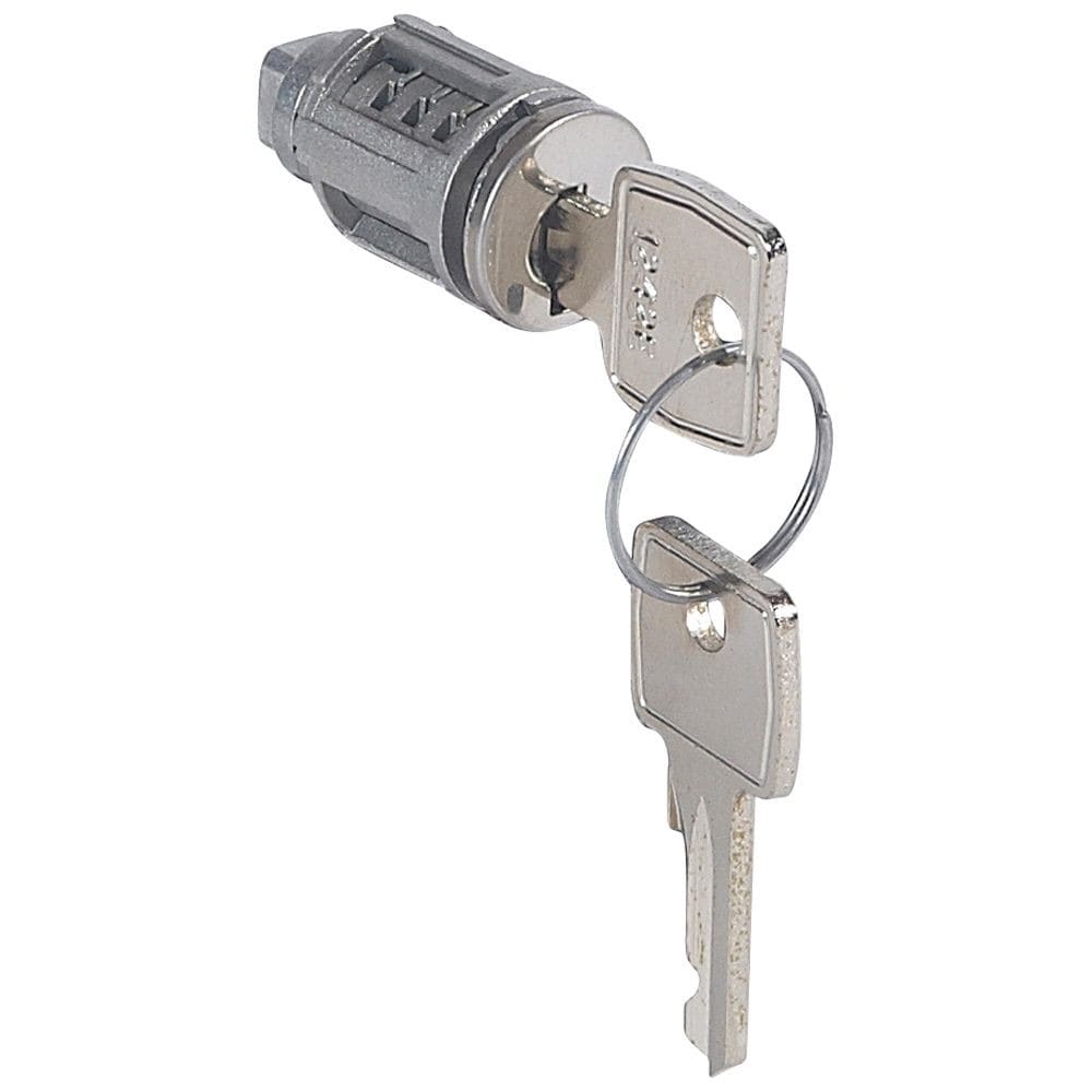 Legrand - Barillet à clé pour poignée 034771 et 034772 pour armoire Altis - clé n°1242E