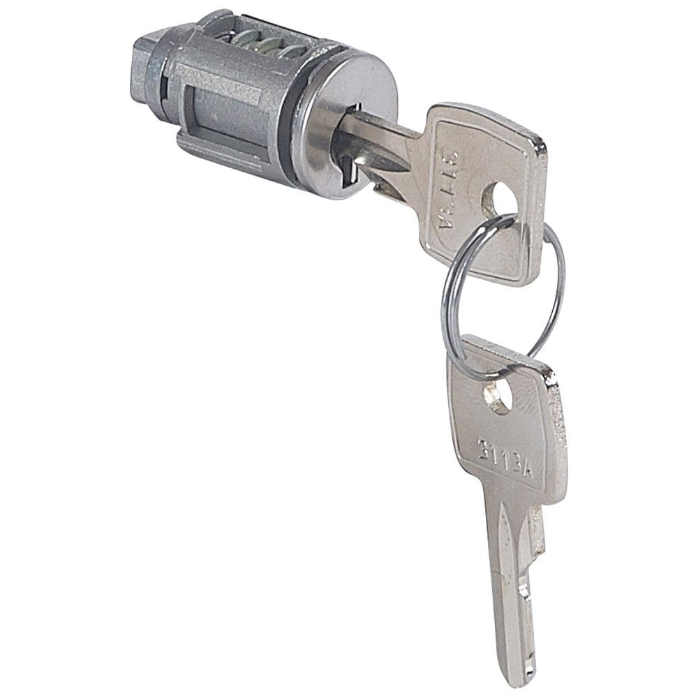 Legrand - Barillet à clé pour poignée 034771 et 034772 pour armoire Altis - clé n°3113A