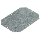 Legrand - Plaque de montage métal épaisseur 15/10e pour boîtiers industriels 130x130mm