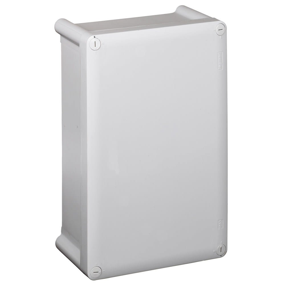 Legrand - Boîtier industriel plastique IP55 IK07 - 130x75x74mm - couvercle opaque -RAL7035