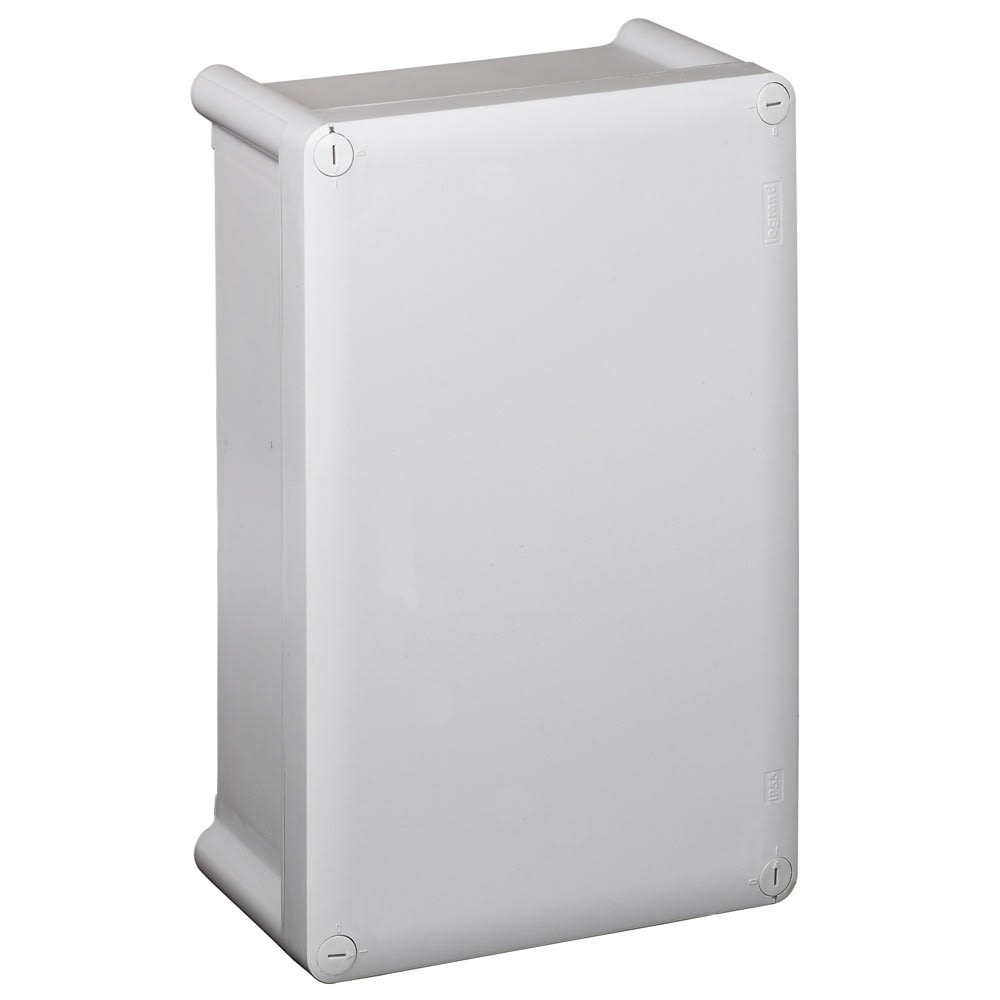 Legrand - Boîtier industriel plastique IP55 IK07 - 130x130x74mm avec couvercle opaque