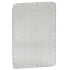 Legrand - Plaque Lina 12,5 pour coffret Atlantic, Atlantic Inox hauteur 300xlargeur 200