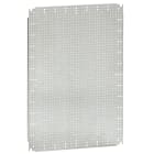 Legrand - Plaque Lina 12,5 - coffret Atlantic/Atlantic Inox/Marina haut. 600, larg. 600